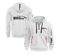 LPPALsjd Felpe con Cappuccio Grafiche da Uomo per F.u.r.io.u.s F.l.y F.a.s.t Abbigliamento Palestra Semplice Mezza Cerniera Casual Felpe A Maniche Lunghe Cappotti-BaiSe||l