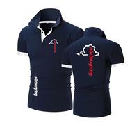 LPPALsjd Polo da Uomo A Maniche Corte per N.u.RB.ur.gr.ing Maglie Sportive Traspiranti T-Shirt da Rugby A Mezza Manica T-Shirt Allenamento-SLanS+BaiS||l