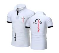 LPPALsjd Polo da Uomo A Maniche Corte per N.u.RB.ur.gr.ing Maglie Sportive Traspiranti T-Shirt da Rugby A Mezza Manica T-Shirt Allenamento-BaiS||l