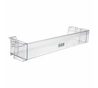LPPP Balconcino centrale compatibile con Bauknecht 481010702743 frigorifero | Compatibile con Indesit, Philips, Ariston, OEM C00326278, 442 x 97 x 71 mm, plastica trasparente, mensola porta