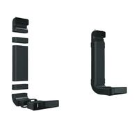 LPPP Kit ricircolo compatibile con Bosch 17007180 HEZ9VDKR1 cappa | Sostituisce 17006718, 17006707, 17006703, curva S/L 60 cm, tubo flessibile in alluminio Ø150 mm, uscita aria a T