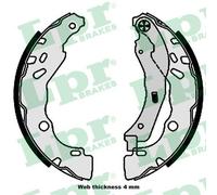 LPR 01109 Kit ganasce freno per CITROËN,DS,FIAT,OPEL,PEUGEOT,VAUXHALL