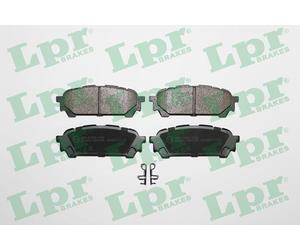 LPR 05P1335 Kit pastiglie freno, Freno a disco per SUBARU