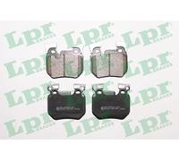 LPR 05P1790 Kit pastiglie freno, Freno a disco per BMW