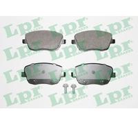 LPR 05P817 Kit pastiglie freno, Freno a disco per SEAT,SKODA,VW