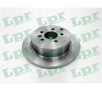 LPR Brakes Disco freno A4009P Posteriore Pieno per Land Rover Freelander 2