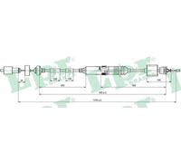 Cavo frizione con regolazione automatica C0200C LPR per RENAULT LAGUNA I