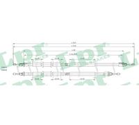 LPR C0249B Cavo comando, Freno stazionamento per FORD,MAZDA