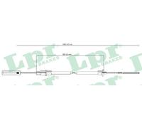 LPR C0256C Cavo comando, Comando frizione per VW