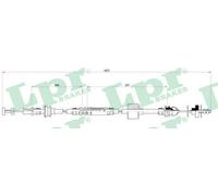 LPR C0455C Cavo frizione per VW POLO (9N) Polo Schrägheck (6N1) POLO (6N2)