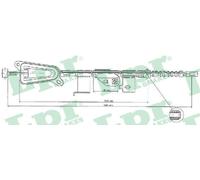 LPR C0483B Cavo freno a mano