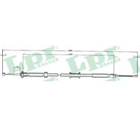 LPR C1084B Cavo comando, Freno stazionamento per FIAT,FORD
