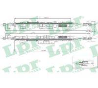 LPR C1674B Cavo freno a mano