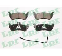 LPR Kit pastiglie freni Posteriore adatto per MERCEDES-BENZ Classe M (W163)