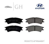 LPR - KIT PASTIGLIE / PATTINI / PASTICCHE FRENO ANT HYUNDAI ATOS 1.0 B. - 05P695