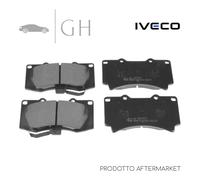 LPR - KIT PASTIGLIE / PATTINI / PASTICCHE FRENO ANT IVECO DAILY (II) - 05P499