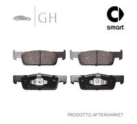 LPR - KIT PASTIGLIE / PATTINI / PASTICCHE FRENO ANT SMART FORFOUR 453