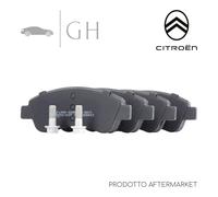 LPR - KIT PASTIGLIE / PATTINI / PASTICCHE FRENO ANTERIORI CITROEN C3 (III)