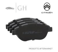 LPR - KIT PASTIGLIE / PATTINI /PASTICCHE FRENO ANTERIORI CITROEN C4 (I) - 05P807