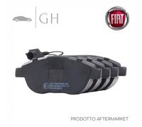 LPR - KIT PASTIGLIE / PATTINI / PASTICCHE FRENO ANTERIORI FIAT 500 - 05P764