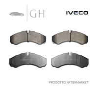 LPR - KIT PASTIGLIE / PATTINI / PASTICCHE FRENO IVECO DAILY VI - 05P684