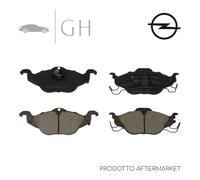 LPR - KIT PASTIGLIE / PATTINI / PASTICCHE FRENO OPEL ASTRA G (II SERIE) - 05P698