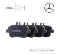 LPR - KIT PASTIGLIE / PATTINI / PASTICCHE FRENO POST MERCEDES CLASSE A W176 A180