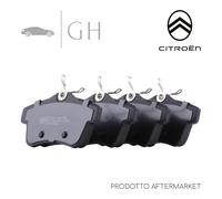 LPR - KIT PASTIGLIE / PATTINI / PASTICCHE FRENO POSTERIORI CITROEN C4 (II)