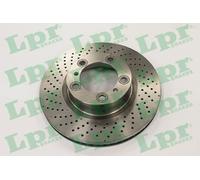 LPR P2037V Disco freno per PORSCHE