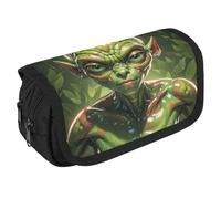 LPSADGF Grande astuccio per matite con aeroplano della seconda guerra mondiale della seconda guerra mondiale, astuccio per matite ad alta capacità, organizer da scrivania, organizer da scrivania