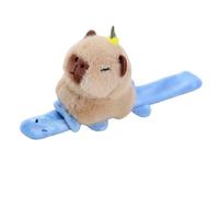 Lpsdssre Bracciale a schiaffo Capybara, portatile, 25x10x1,3 cm, braccialetto di animali ripieni, giocattolo schiaffo Capybara, materiale comodo, per bambini ragazzi adolescenti giovanili