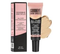 Lpsdssre Concettore per il trucco per il viso, sotto occhio correttore - Concettore correttore correttore a colori leggero da 12 g - Trucco di correzione del colore, primer per gli occhi, fondazione
