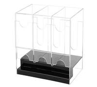 Lpsdssre Dispenser Di Pacchetti Booster Acrilici, Comodo Da Usare, 22.2x12.7x24cm, Distributore Di Carte, Display Del Titolare Di Carte, Adattamento Multiuso, Per Lavoro, Trading, Gioco, Sport, Casa