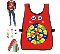 Lpsdssre Gilet Con Palla Adesiva - Gioco di Lancio della Palla - Giocattolo Esterno Per Spiaggia Giardino Parco Scuola Educazione Fisica Attività Di Gruppo Per Tutte Le Età