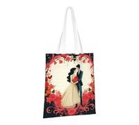 LPSRTWE Borsa tote in tela resistente borse riutilizzabili per la spesa borse per la spesa borse regalo appena sposate per le donne