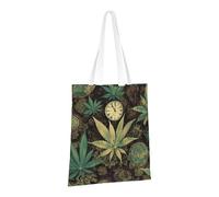 LPSRTWE Borsa tote in tela resistente borse riutilizzabili per la spesa borse per la spesa un soffio nel tempo sacchetti regalo per le donne