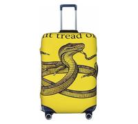 LPSRTWE Copertura per bagagli da viaggio antigraffio per valigia, protezione elastica spessa per bagagli, lavabile, non calpestare su di me Custodia per valigie adatta per bagagli da 45-81 cm, nero