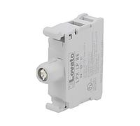 LPXLPB6 Elemento di illuminazione 22mm Platinum -25-70°C Bel: LED Front LOVAT...