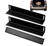 LPYFDC 3 Pezzi Organizer per Bagagliaio Auto per L-And Rover Discovery 2 (1998-2004), Separatore Bagagliaio per Auto, Divisorio per Bagagli Blocchi di Carico Flessibili per Auto