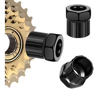 LPZMPZ 2 estrattori per pignoni, cassetta per bicicletta, strumento di riparazione per la rimozione di biciclette, strumento per la rimozione di cassette e pignoni (nero)