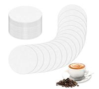 LPZMPZ 500 Pezzi Filtri Caffe Carta Filtro per Caffè Rotonda 64mm Carte da Filtro Usa e Getta Filtri Caffe Americano per Macchine da Caffè e Caffettiere Moka Pot