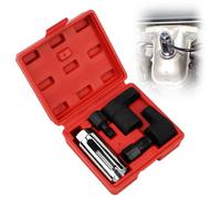 LPZMPZ Set di 5 sonde lambda per chiavi, dadi, 22 mm, sensore di ossigeno, chiave a bussola, con sensore di ossigeno, con attacco da 3/8 e 1/2 pollici, compatibile con VW BMW, Mercedes Skoda AUDI