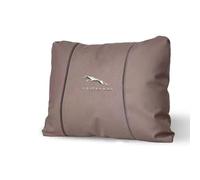 LQFC Coche Cuscino Supporto Schiena para Jaguar X-Type XE XF XJ XJ220 XJS XK XK120,Cuscino Supporto Lombare Design ergonomico Traspirante Regolabile Rilievo Dolore Lombare,Brown-A