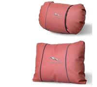 LQFC Coche Cuscino Supporto Schiena para Jaguar X-Type XE XF XJ XJ220 XJS XK XK120,Cuscino Supporto Lombare Design ergonomico Traspirante Regolabile Rilievo Dolore Lombare,Red-B