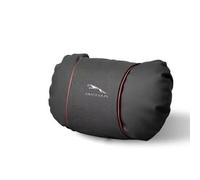 LQFC Cuscino cervicale per Auto per Jaguar X-Type XE XF XJ XJ220 XJS XK XK120,Supporto Ortopedico per Il Collo Cuscino ergonomico Morbido Cinghia Cuscino Traspirante,Black