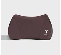 LQFC Cuscino cervicale per Auto per Tesla Model S 2012-2016,Supporto Ortopedico per Il Collo Cuscino ergonomico Morbido Cinghia Invisibile Cuscino Traspirante,Allestimenti Interni,Brown