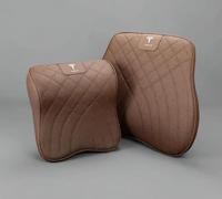 LQFC Cuscino cervicale per Auto per Tesla Model S 2012-2016,Supporto Ortopedico per Il Collo Cuscino ergonomico Morbido Cinghia Invisibile Cuscino Traspirante,Allestimenti Interni