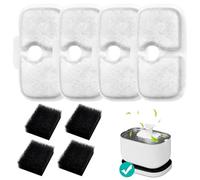 LQIOACU 4 Filtro Filtri Fontanella Per Gatti Filtri Per Fontanella Acqua Gatti Filtri Per Fontanella Per Gatti Per Fontanella Gatto Fontana Gatto