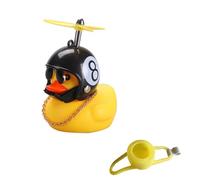 LQIOACU Paperella Moto Rubber Duck per Decorare Biciclette e Veicoli Elettrici