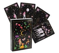 LQIOACU tarocchi per principianti,tarocchi carte - Oracolo della strega della luna, 1 scatola